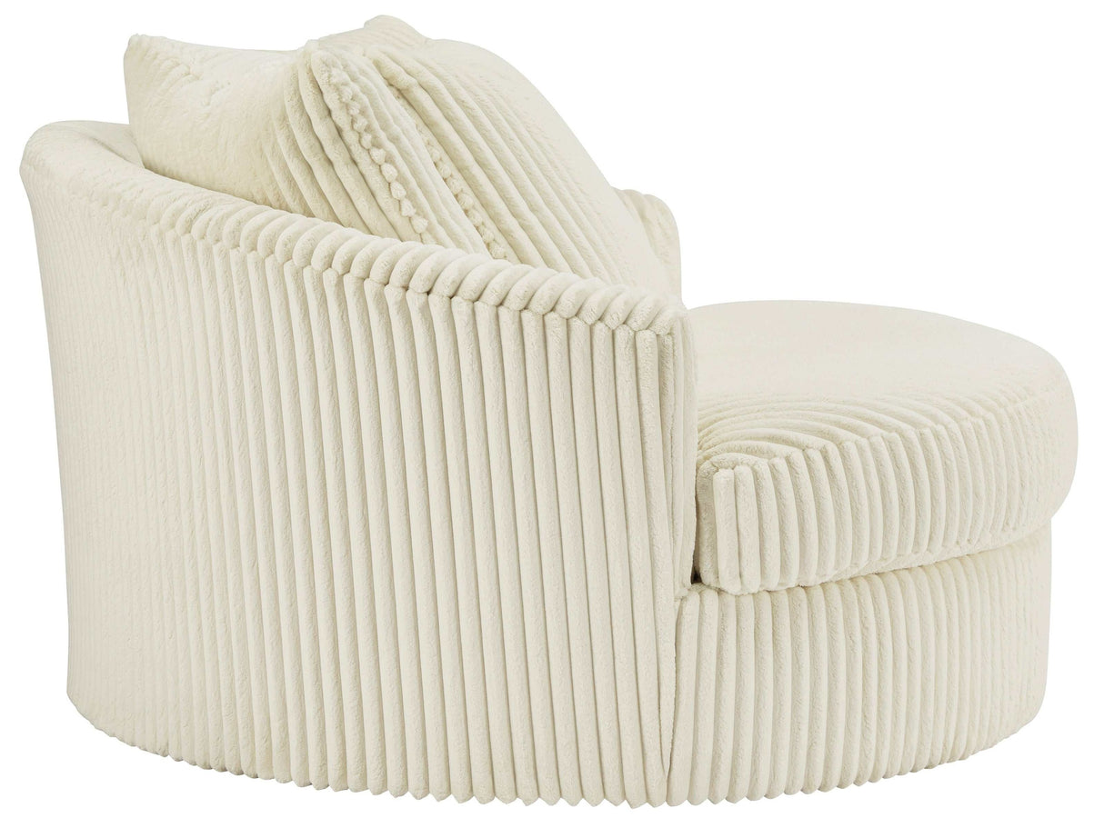 Lindyn Ivory 2pc LAF Chaise Sectional - Ornate Home