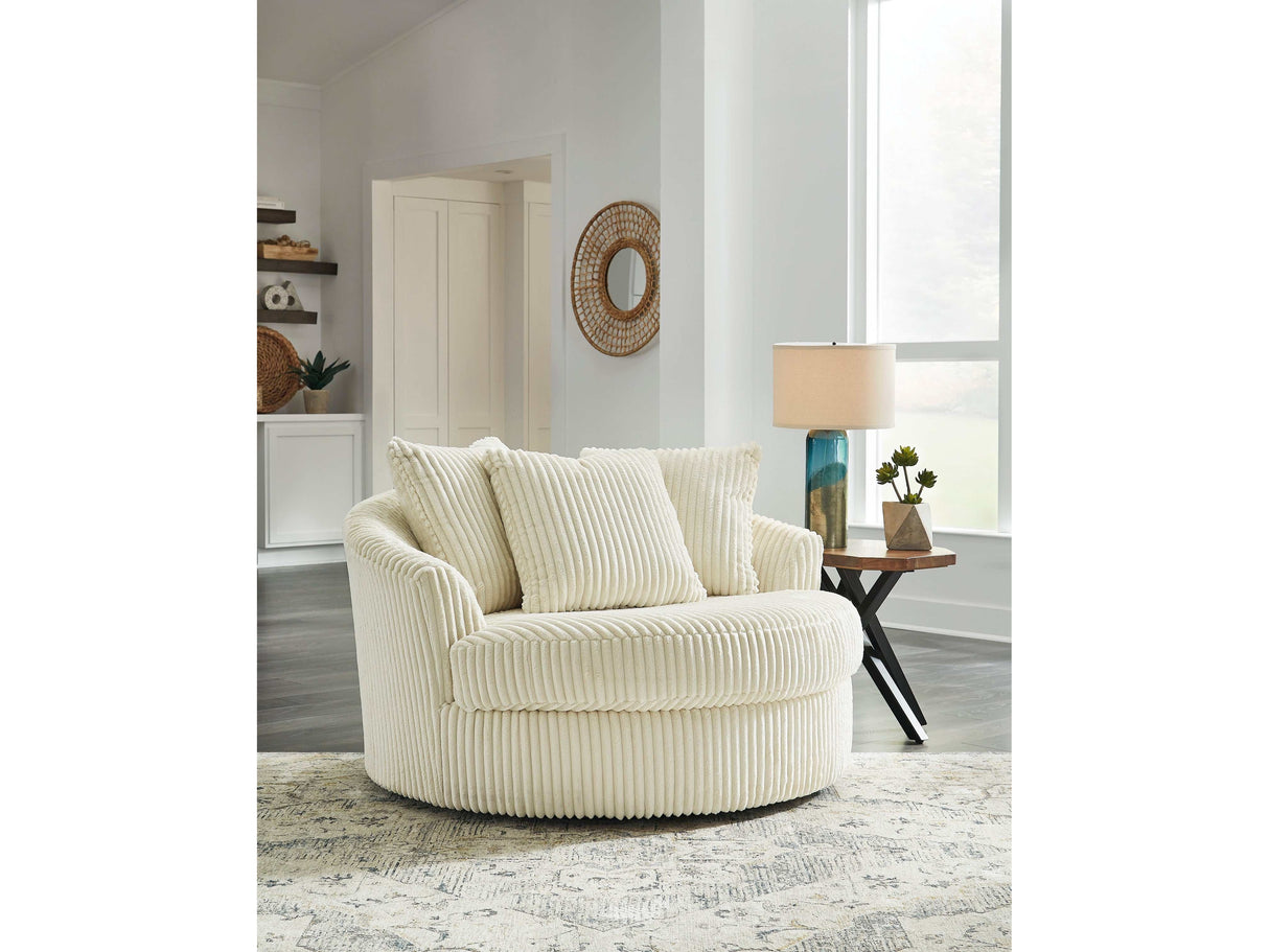 Lindyn Ivory 2pc LAF Chaise Sectional - Ornate Home