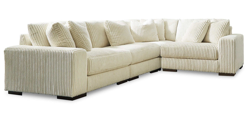 Lindyn Ivory 4pc Sectional - Ornate Home