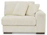 Lindyn Ivory 3pc LAF Chaise Sectional - Ornate Home