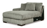 Lindyn Fog 6pc LAF Chaise Sectional - Ornate Home