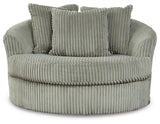 Lindyn Fog Sofa, Loveseat and Oversized Chair