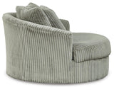 Lindyn Fog Sofa, Loveseat and Oversized Chair