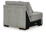 Lindyn Fog Sofa, Loveseat and Oversized Chair