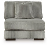 Lindyn Fog Sofa, Loveseat and Oversized Chair