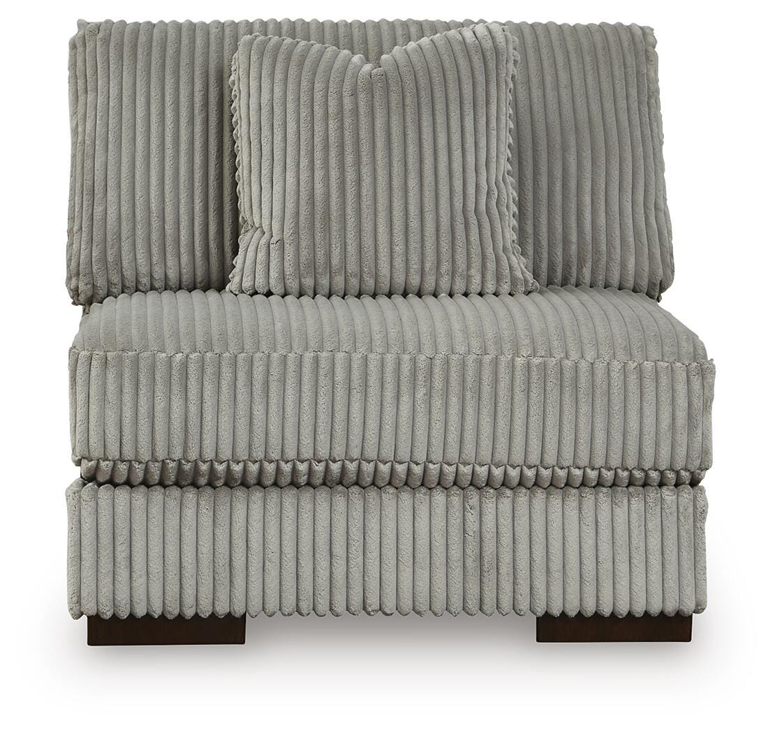 Lindyn Fog Sofa, Loveseat and Oversized Chair