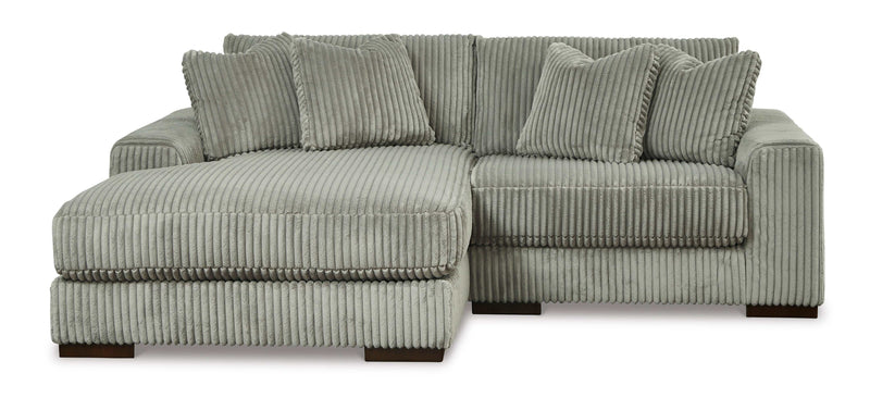 Lindyn Fog 2pc LAF Chaise Sectional - Ornate Home