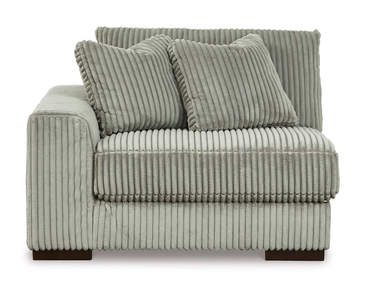 Lindyn Fog 3pc Sectional Sofa - Ornate Home