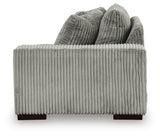 Lindyn Fog Sofa, Loveseat and Oversized Chair