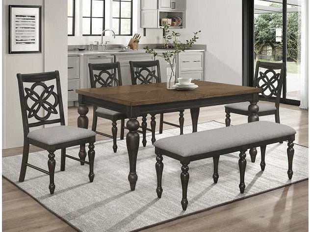 Hilara Two-Toned Dining Room Sets - Ornate Home