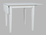 Eastern Tides Blanc Drop Leaf Dining Table