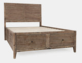 Maxton Wash Full Storage Bed