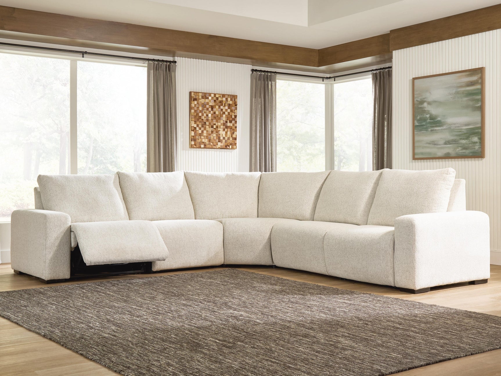East Loft Chai 5-Piece Power Reclining Sectional