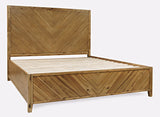 Eloquence Natural King Panel Bed