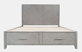 Eloquence Stone King Storage Bed