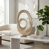 Holt Gold Metal Swirl Table Top Decor