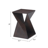 Alba Walnut Accent Table