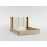 Ribbon Beige Eastern King Bed