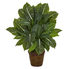 22” Evergreen Artificial Plant in Planter (Real Touch) - Ornate Home