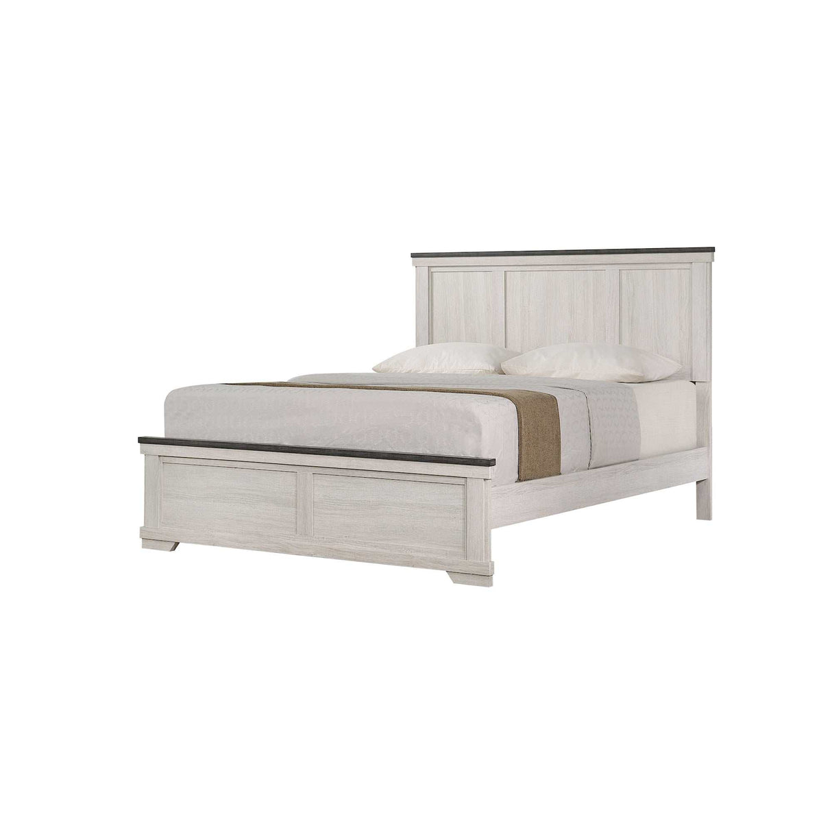 Leighton Two Tone Panel Bedroom Set - Ornate Home