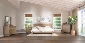 Stillwater Weathered Oak 5-Piece Eastern King Bedroom Set