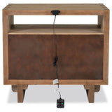 Stillwater Weathered Oak 4-Piece California King Bedroom Set
