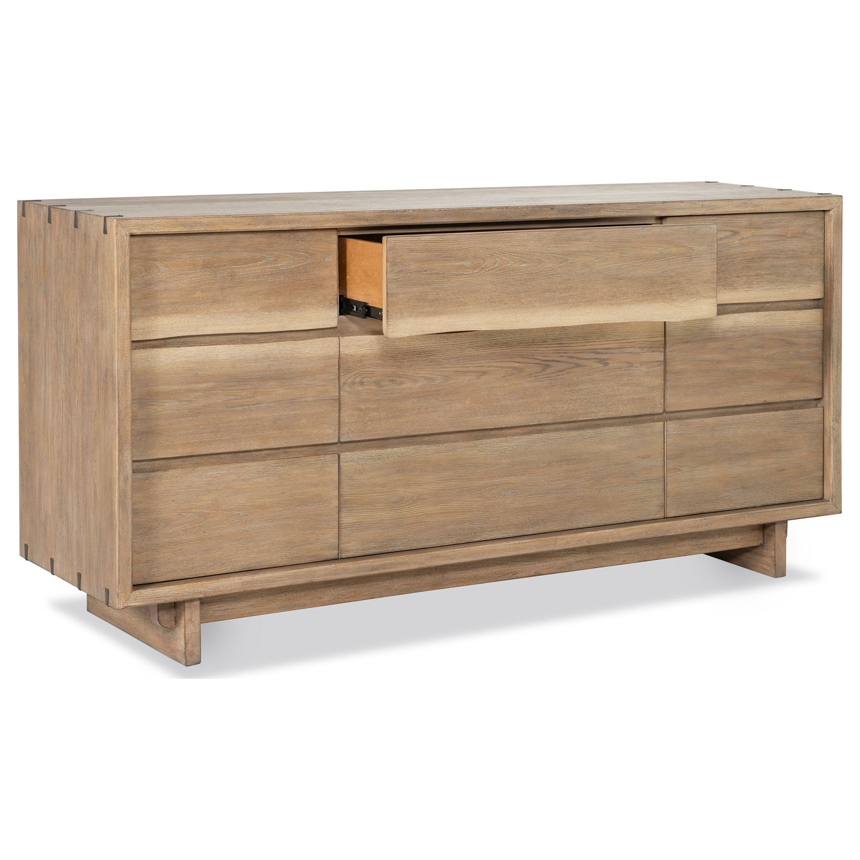 Stillwater Weathered Oak 4-Piece California King Bedroom Set