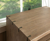 Stillwater Weathered Oak 4-Piece California King Bedroom Set