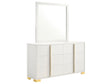 Marceline White Dresser and Mirror - Ornate Home