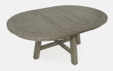 Telluride Driftwood Round Ext Dining Table
