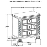 Emmett Walnut Nightstand - Ornate Home