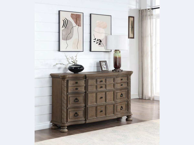 Emmett Walnut Dresser - Ornate Home