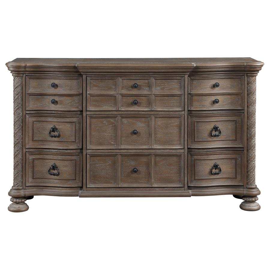 Emmett Walnut Dresser - Ornate Home