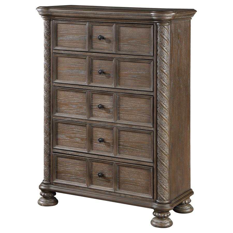 Emmett Walnut Chest - Ornate Home