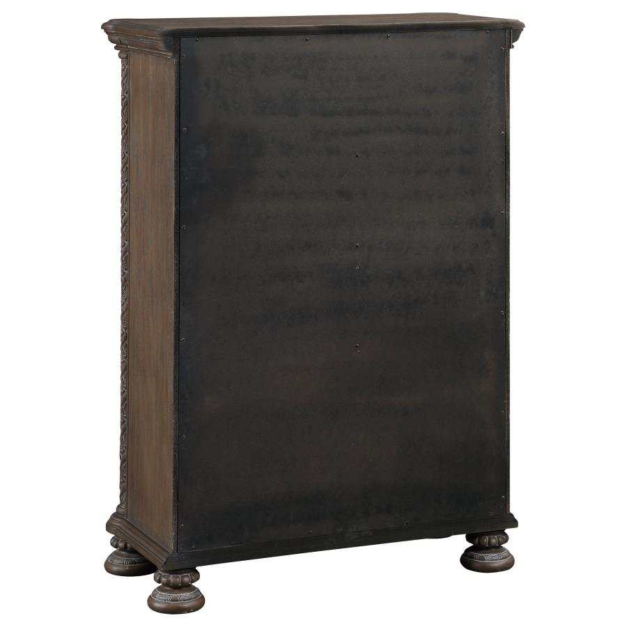 Emmett Walnut Chest - Ornate Home