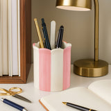 Chapinhaven Pink/Ivory Pencil Cup