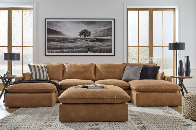 Marlaina Caramel Modular Sectional Units Create your own Style - Ornate Home