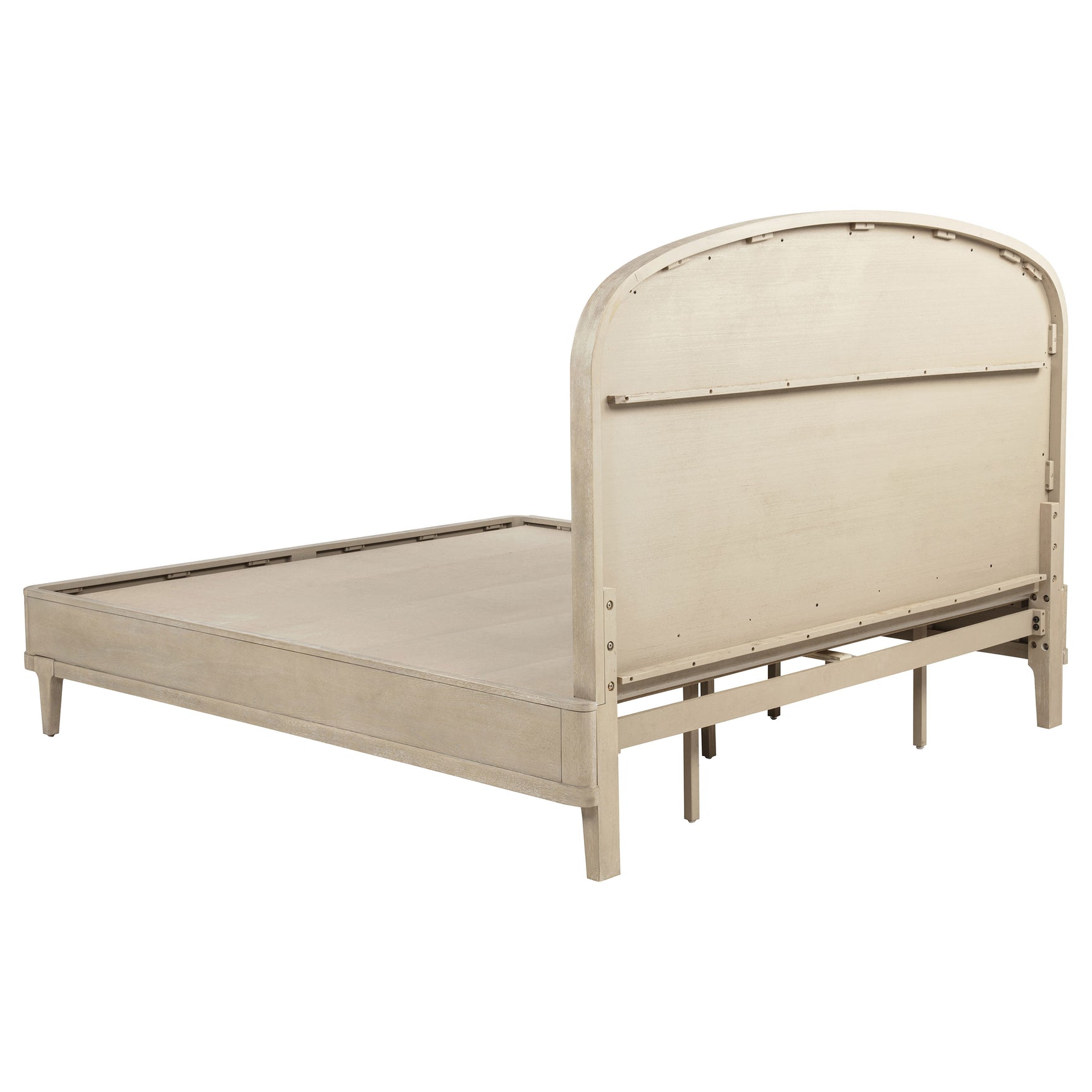 Lucaire Sandstone / Cream California King Upholstered Panel Bed Sandstone