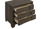 Farre Dark Brown 4-Piece Queen Storage Bedroom Set