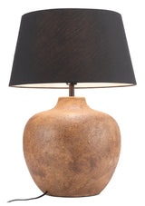 Basil Black Table Lamp