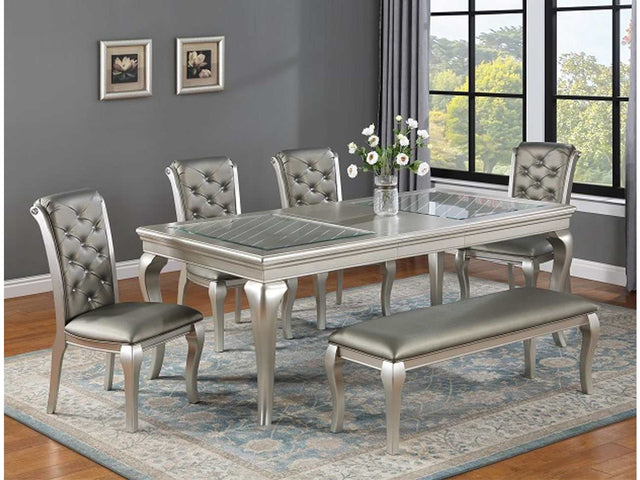 Caldwell Champagne Dining Room Sets - Ornate Home