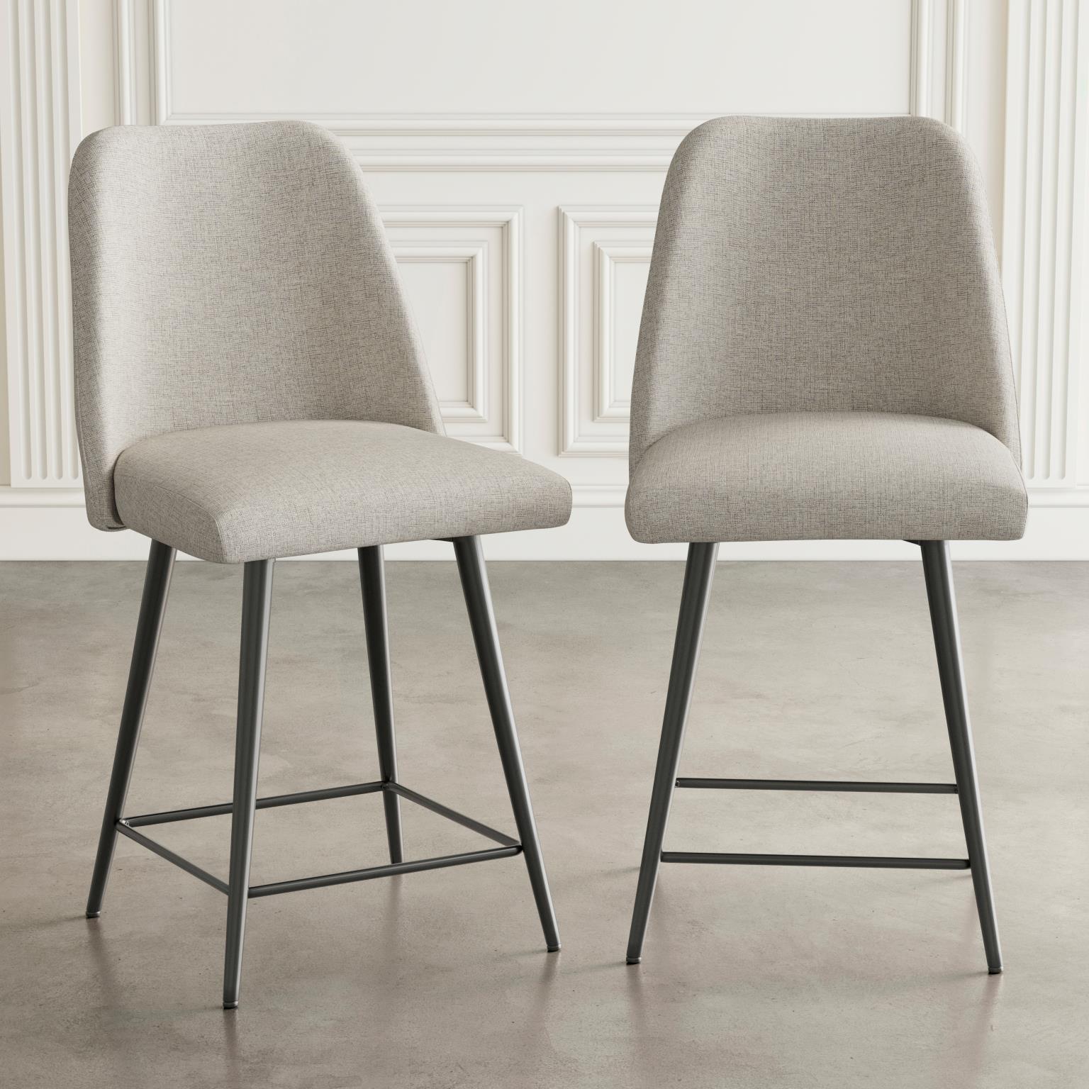 Sedona Natural Counter Table w/ 4 Macey Stools, Bench