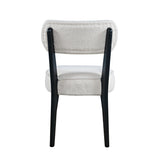 Nash Black Dining Table w/ 4 Wes Chairs