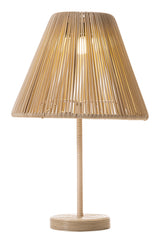 Lumika Beige Solar Table Lamp