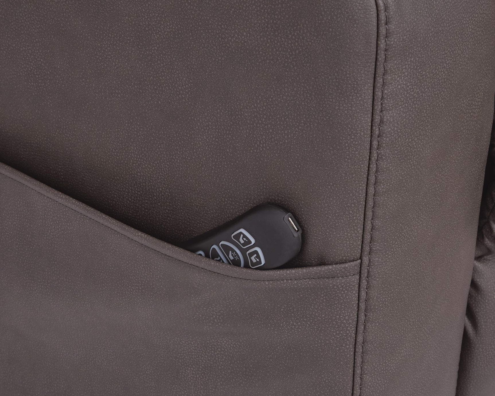 Belmone Pike Gunmetal Power Lift Recliner