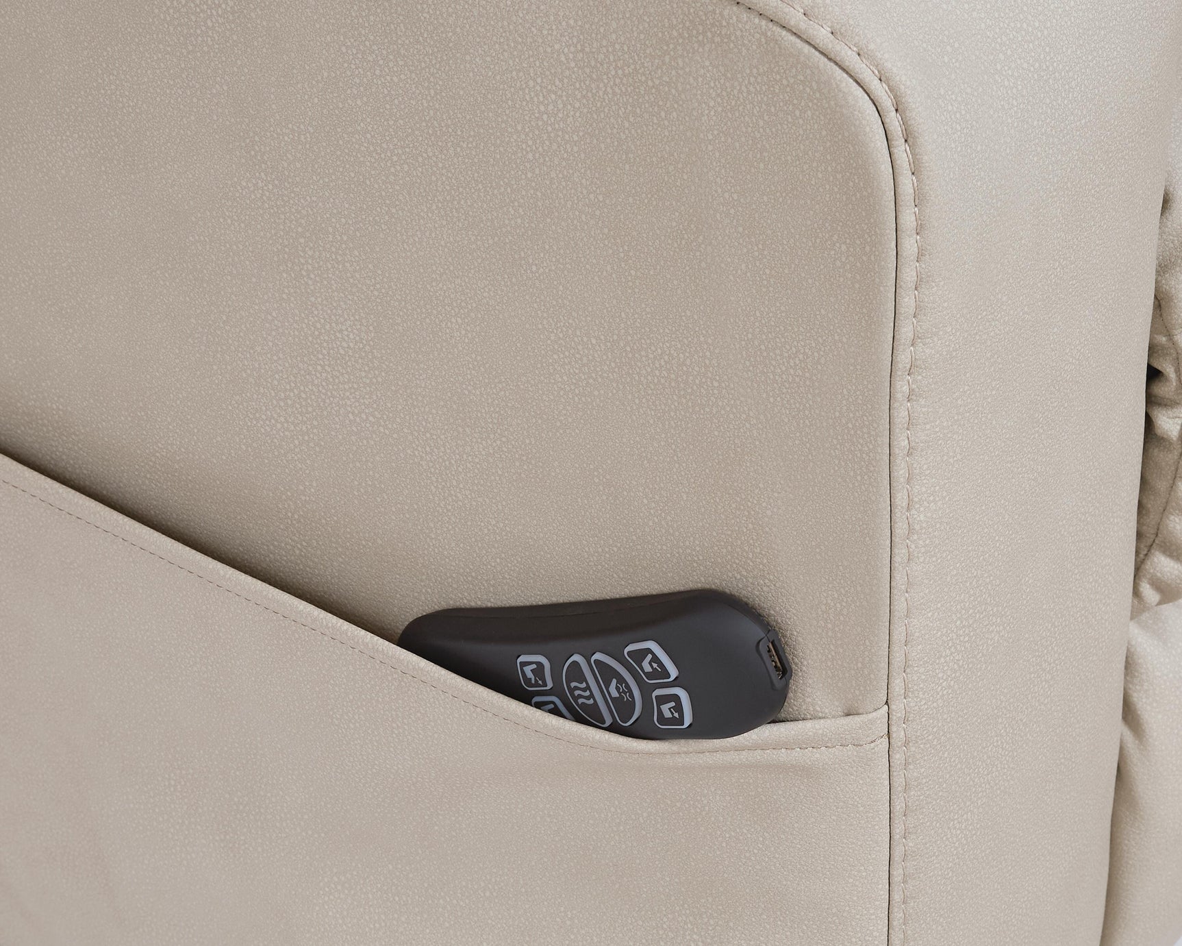 Belmone Pike Sand Power Lift Recliner (Online Special Price)