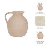 Grangeville Ivory Paper Mache Pitcher