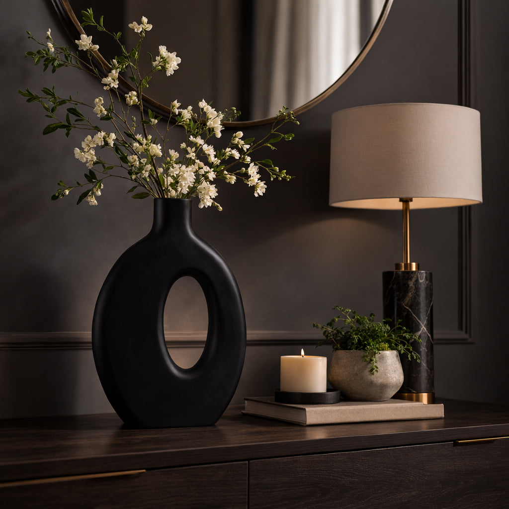 Griffinmoor Black X-Large Vase