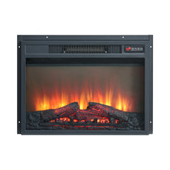 23" Black Fireplace Insert - Ornate Home