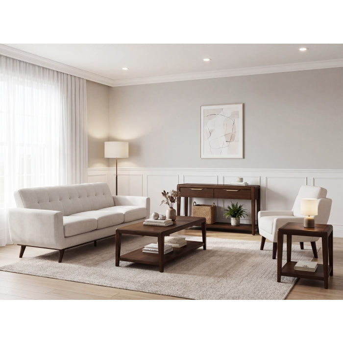 Bancroft Brown Cocktail Table